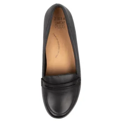 Hadi W Black Leather