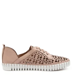 Haifa Dj Dusty Pink White Sole Leather
