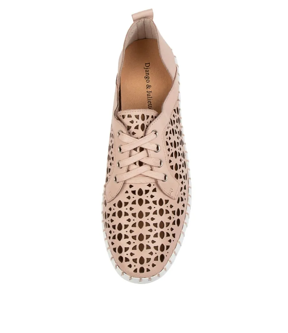 Haifa Dj Dusty Pink White Sole Leather