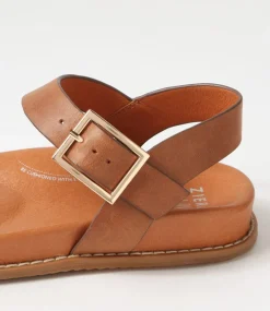 Hammil W Tan Leather Sandals