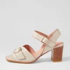 Hampton Almond Tan Leather Sandals