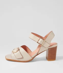 Hampton Almond Tan Leather Sandals