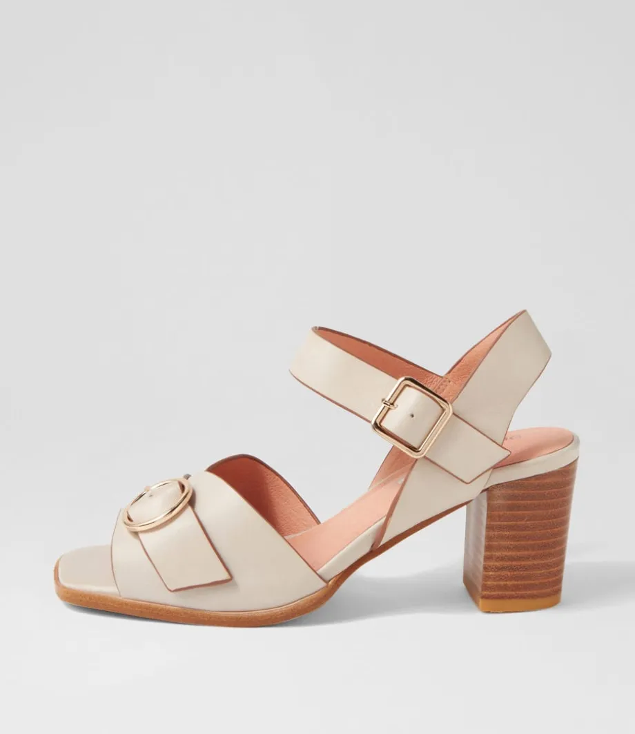 Hampton Almond Tan Leather Sandals