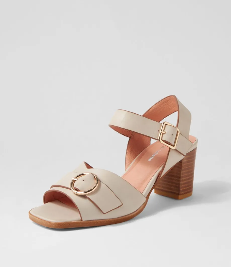 Hampton Almond Tan Leather Sandals
