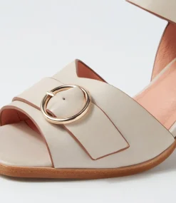 Hampton Almond Tan Leather Sandals