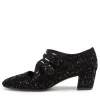 Hannon Dj Black Sparkle Suede