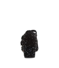 Hannon Dj Black Sparkle Suede