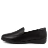 Harding2 Black Leather Slip-On Shoes