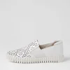 Harel White Patent Leather Sneakers