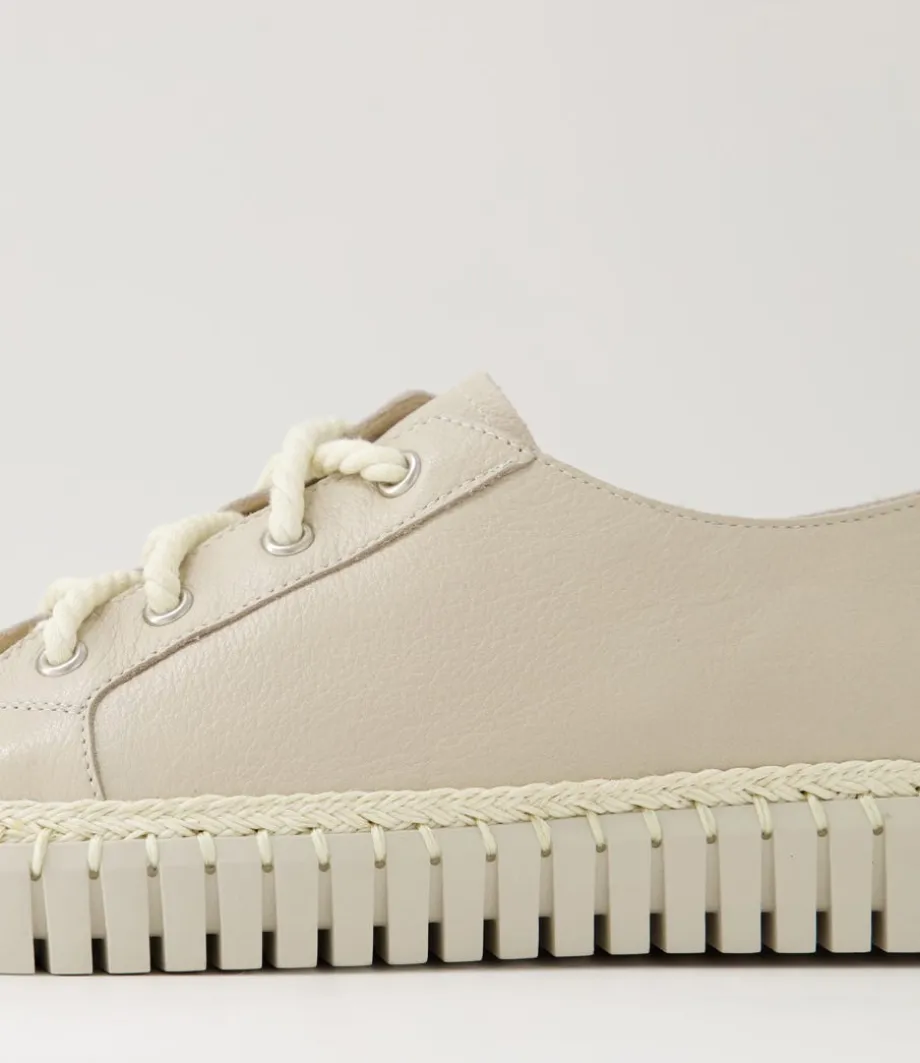 Harena Almond Leather Sneakers