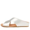 Harli Silver Leather