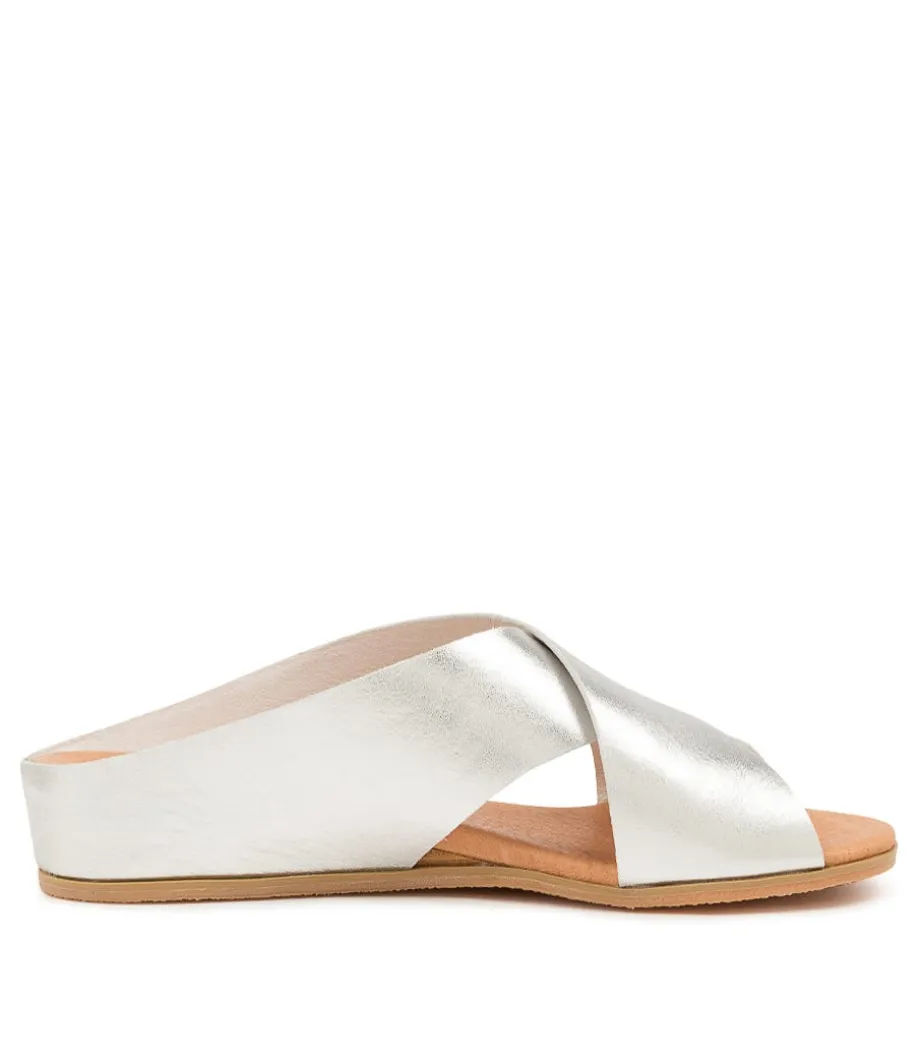 Harli Silver Leather