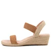 Havan Tan Weave Elastic Espadrilles