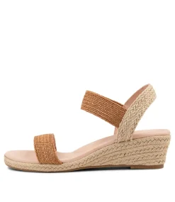 Havan Tan Weave Elastic Espadrilles