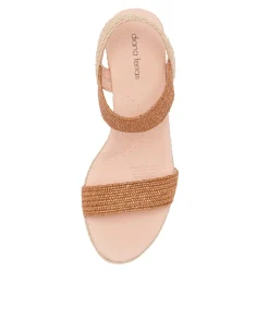 Havan Tan Weave Elastic Espadrilles