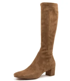 Hayleys Sand Stretch Microsuede