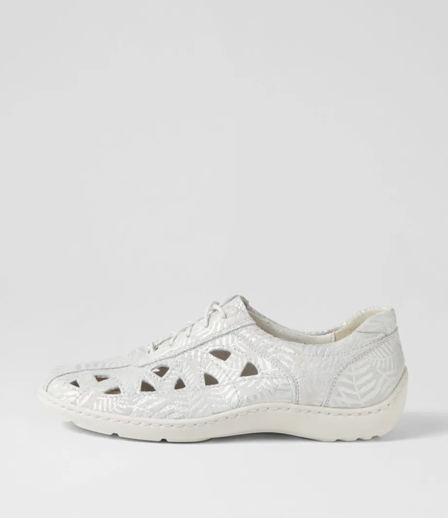 Henni 3 Weiss Leather Sneakers