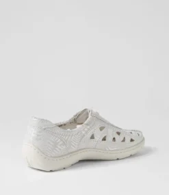 Henni 3 Weiss Leather Sneakers