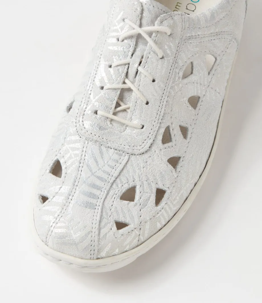 Henni 3 Weiss Leather Sneakers