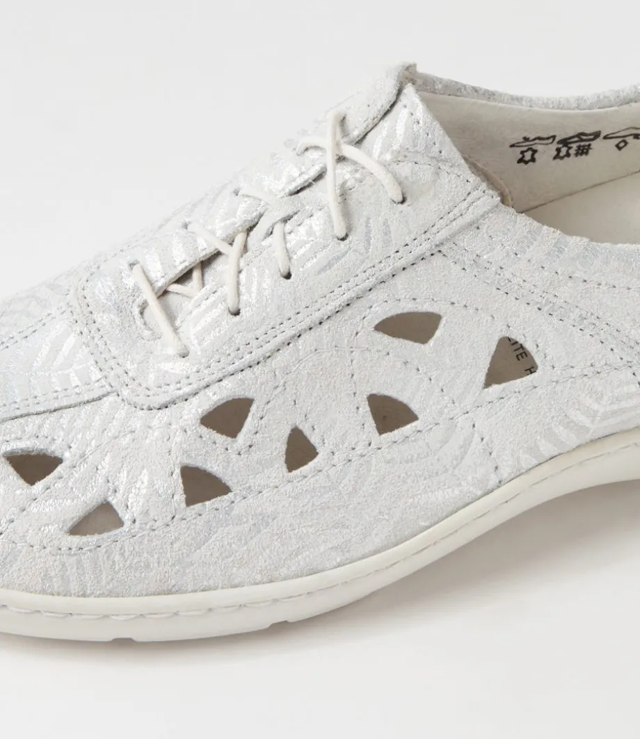 Henni 3 Weiss Leather Sneakers