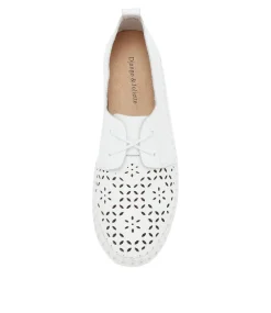 Hexter White Leather Sneakers Ws