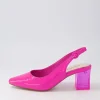 Hinnis Hot Pink Patent Leather Heels