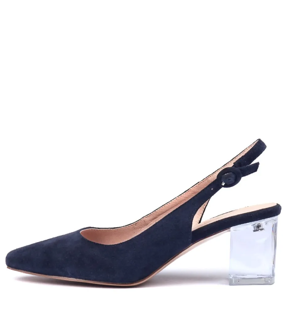 Hinnis Navy Suede