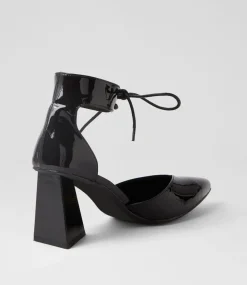 Hitany Black Patent Leather Heels