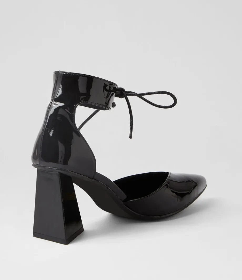 Hitany Black Patent Leather Heels