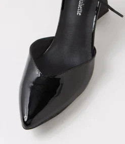 Hitany Black Patent Leather Heels