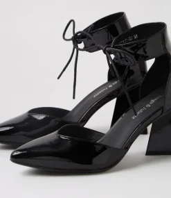 Hitany Black Patent Leather Heels