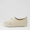 Huston Almond Leather Sneakers