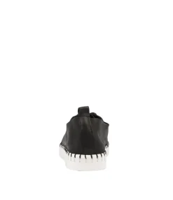 Huston Black Leather