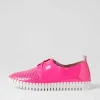 Huston Hot Pink White Patent Leather Sneakers