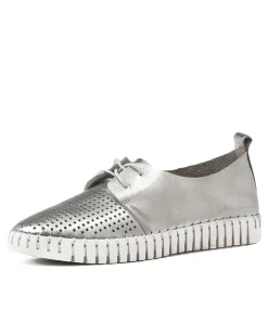 Huston Silver Leather