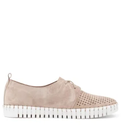 Huston Taupe Suede Sneakers Ws