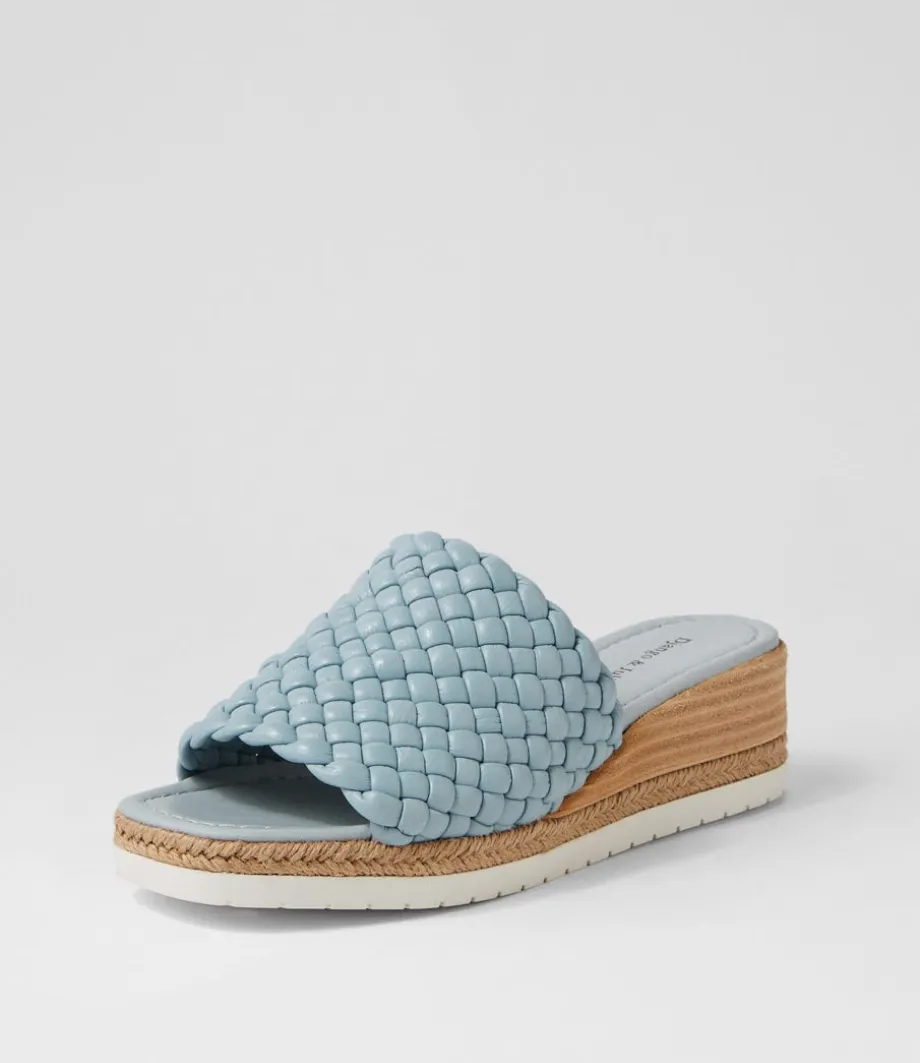 Idalis Denim Leather Sandals