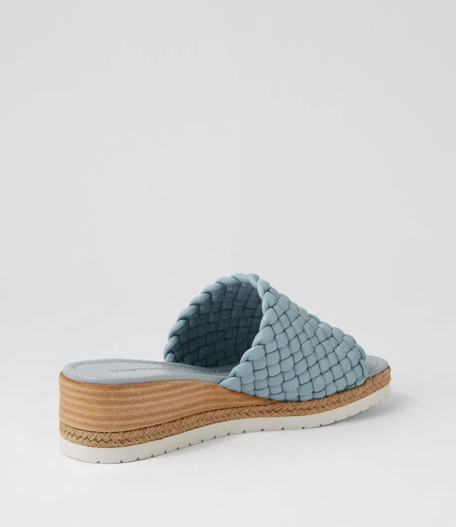 Idalis Denim Leather Sandals