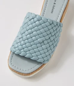 Idalis Denim Leather Sandals