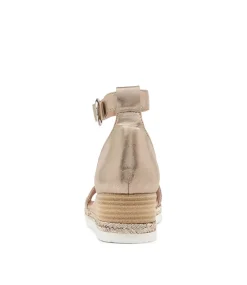 Idola Platino Scratch Leather Sandals