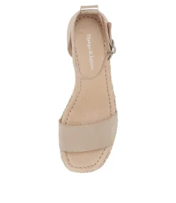 Idola Platino Scratch Leather Sandals