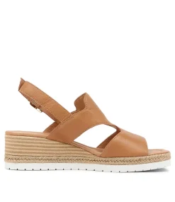Ilorin Dark Tan Leather Sandals