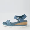 Imari Denim Weave Leather Espadrilles