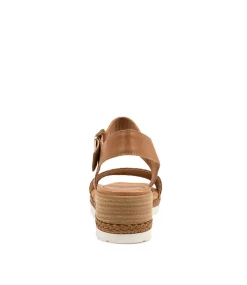 Imari Tan Weave-Leather