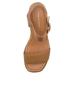 Imari Tan Weave-Leather