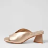 Inkley Champagne Leather Sandals