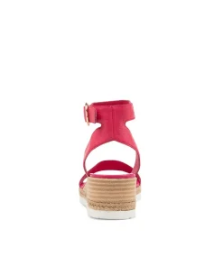 Irish Bright Pink Leather Sandals