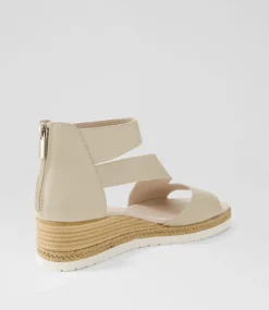 Ismet Almond Leather Espadrilles