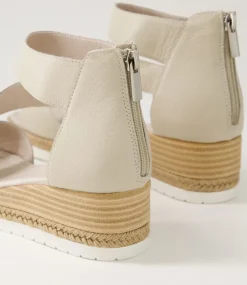 Ismet Almond Leather Espadrilles