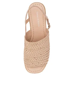 Issah Nude Weave-Leather